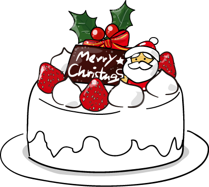 かわいいディズニー画像 最新クリスマス ケーキ 絵
